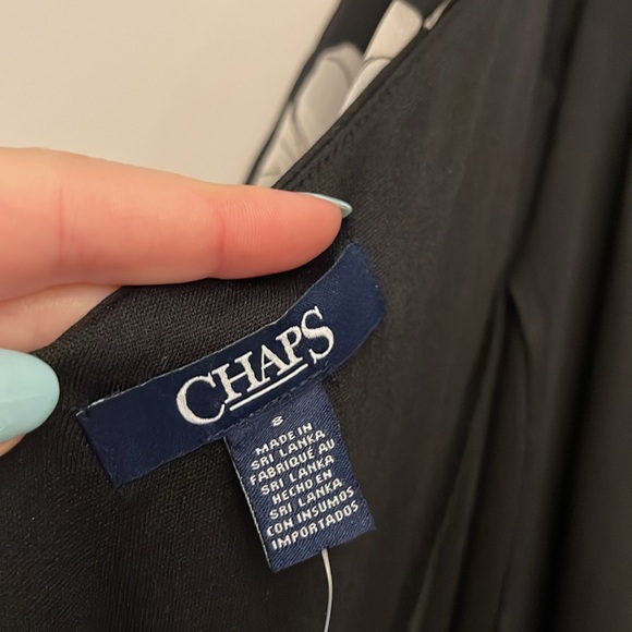 NWT Chaps Floral Midi Dress 8 - Picture 6 of 11